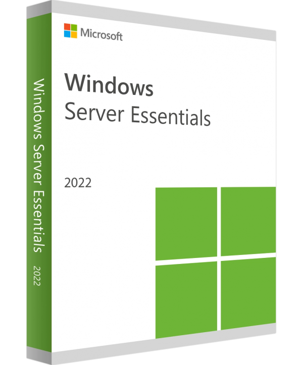 Microsoft Windows Server 2022 Essentials 64-Bit - 10 Cores Deutsch/Multilingual (PC) (G3S-01434)