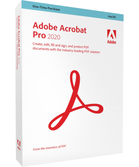 Adobe Acrobat Pro 2020 für Mac 1 Gerät Deutsch/Multilingual (Dauerlizenz) (65310994)
