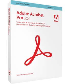 Adobe Acrobat Pro 2020 1 Gerät (lebenslange Lizenz) für Windows