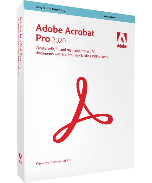 Adobe Acrobat Pro 2020 1 Gerät (lebenslange Lizenz) für Windows