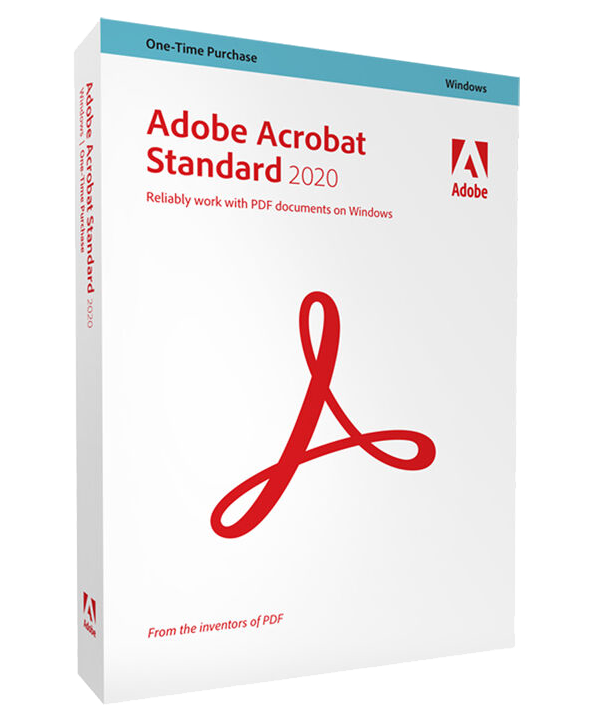 Adobe Acrobat Standard 2020 1 Gerät (lebenslange Laufzeit) für Windows (OEM)