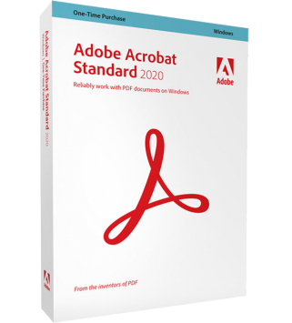 Adobe Acrobat Standard 2020 1 Gerät (lebenslange Laufzeit) für Windows (OEM)