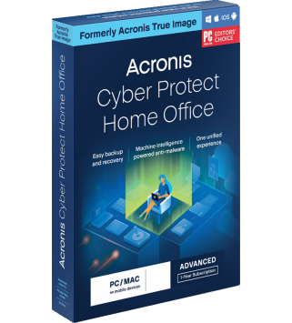 Acronis Cyber Protect Home Office Advanced 5 Geräte 1 Jahr + 50 GB Cloud Storage