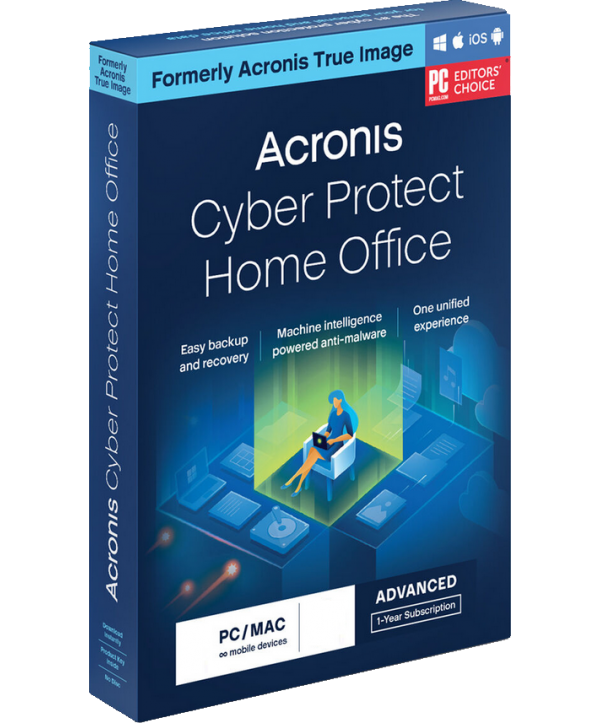 Acronis Cyber Protect Home Office Advanced 3 Geräte 1 Jahr + 50 GB Cloud Storage Acronis Cyber Protect Home Office Advanced 3 Geräte 1 Jahr + 50 GB Cloud Storage