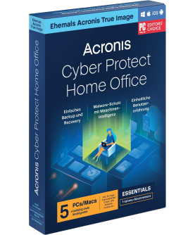 Acronis Cyber Protect Home Office Essentials 5 Geräte 1 Jahr