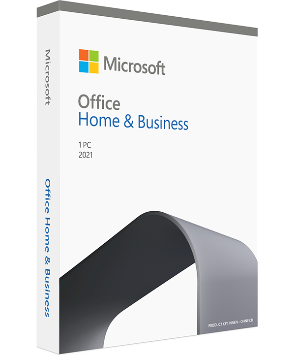 Microsoft Office 2021 Home and Business für Windows Deutsch/Multilingual (T5D-03485)