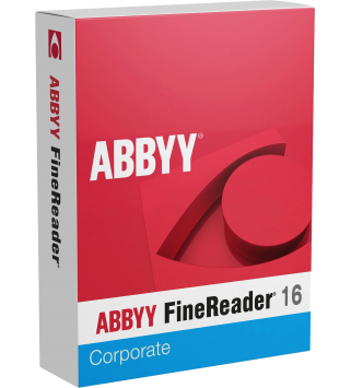 ABBYY FineReader PDF 16 Corporate 1 Gerät 1 Jahr für Windows