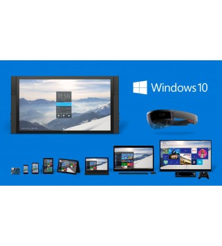 Microsoft Windows 10 Professional inkl. Upgrade von Windows 10 Home Deutsch/Multilingual