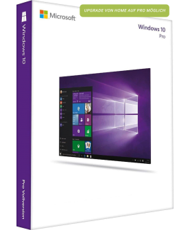 Microsoft Windows 10 Professional inkl. Upgrade von Windows 10 Home Deutsch/Multilingual