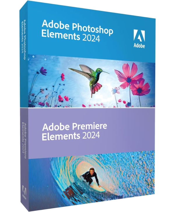 Adobe Photoshop Elements 2024 & Premiere Elements 2024 für Windows Deutsch/Multilingual (65330399)