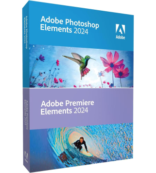 Adobe Photoshop Elements 2024 & Premiere Elements 2024 für Windows Deutsch/Multilingual (65330399)