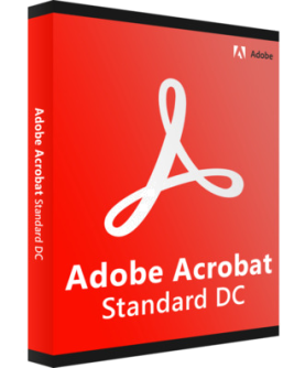 Adobe Acrobat Standard DC für Windows/Mac 1 User (2 Geräte) 1 Jahr (65310681)