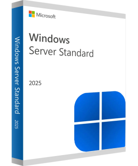 Microsoft Windows Server 2025 Standard 64-Bit - 24 Cores Deutsch/Multilingual (PC) (EP2-17544)