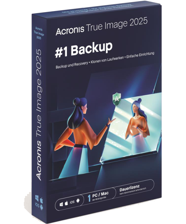 Acronis True Image 2025 1 PC/Mac Dauerlizenz Acronis True Image 2025 1 PC/Mac Dauerlizenz