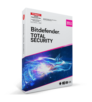 Bitdefender Total Security 3 Geräte 1 Jahr (deutsch)