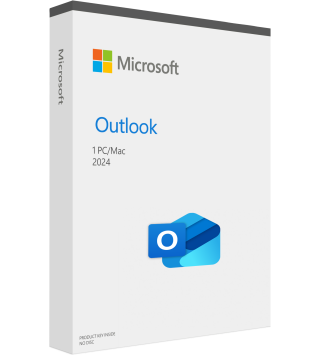 Microsoft Outlook LTSC 2024 (NCE COM BAS PER 1TM) Deutsch/Multilingual (Dauerlizenz, kein Abo)