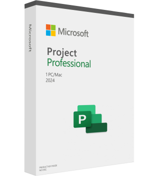 Microsoft Project Professional 2024 für Windows Deutsch/Multilingual (H30-01390)
