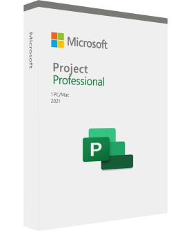 Microsoft Project Professional 2021 für Windows Deutsch/Multilingual (H30-05939)