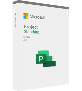 Microsoft Project Standard 2021 für Windows Deutsch/Multilingual (076-05905)