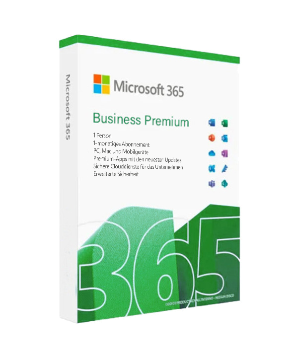 Microsoft 365 Business Premium 1 Monat 15 Geräte Deutsch/Multilingual (CFQ7TTC0LCHC:0002) (CSP) Microsoft 365 Business Premium 1 Monat 15 Geräte Deutsch/Multilingual (CFQ7TTC0LCHC:0002) (CSP)
