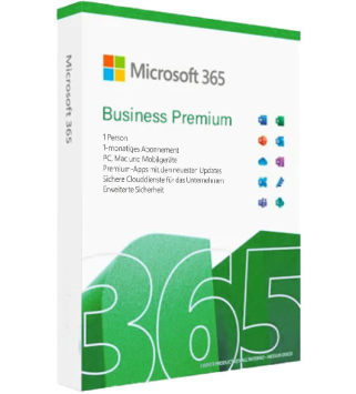 Microsoft 365 Business Premium 1 Monat 15 Geräte Deutsch/Multilingual (CFQ7TTC0LCHC:0002) (CSP)