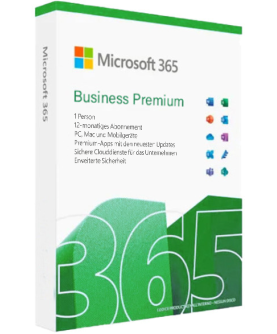 Microsoft 365 Business Premium 1 Jahr 15 Geräte Deutsch/Multilingual (CFQ7TTC0LCHC:0002) (CSP)