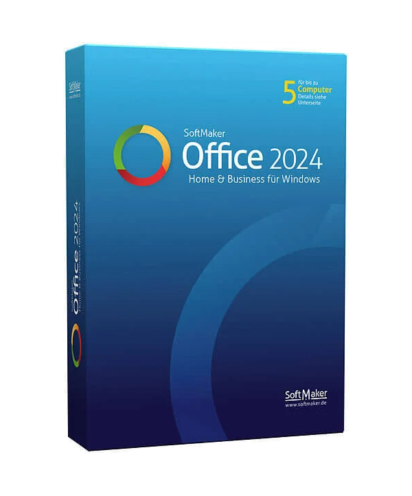 Softmaker Office 2024 Home and Business für Windows Deutsch/Multilingual (unbegrenzte Laufzeit, kein Abo)