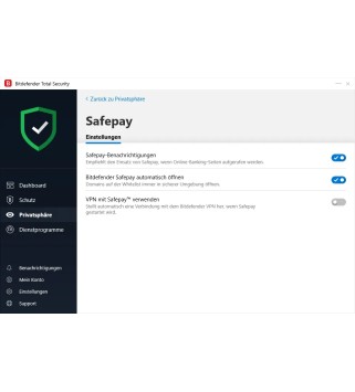 Bitdefender Total Security 5 Geräte 1 Jahr Deutsch/Multilingual (aktuelle Jahresversion)