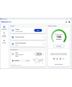 Malwarebytes Premium 3 User 1 Jahr Deutsch/Multilingual (aktuelle Jahresversion)