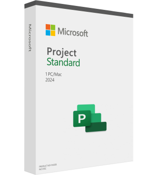 Microsoft Project Standard 2024 für Windows Deutsch/Multilingual (EP2-07057)