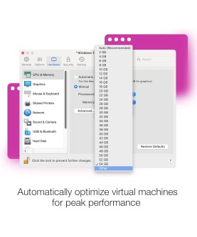 Parallels Desktop 26 Standard für Mac 1 Gerät Deutsch/Multilingual (ESDPD26EU) (Dauerlizenz, kein Abo) mit E&R Cashback