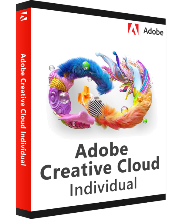 Adobe Creative Cloud Individual für PC/Mac 1 User 1 Jahr Deutsch/Multilingual (65300197) mit E&R Cashback