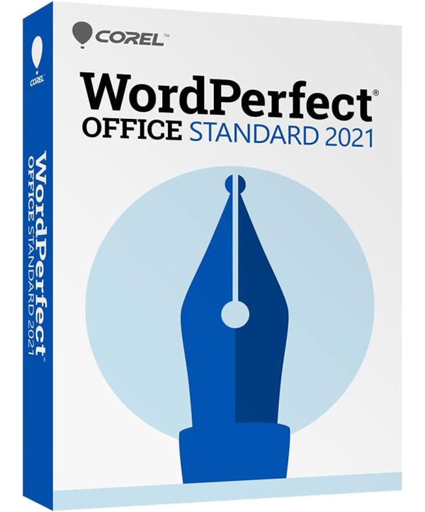 Corel WordPerfect Office Standard 2021 1 User Deutsch/Multilingual (unbegrenzte Laufzeit, kein Abo) (LCWP2021ML1) Corel WordPerfect Office Standard 2021 1 User Deutsch/Multilingual (unbegrenzte Laufzeit, kein Abo) (LCWP2021ML1)