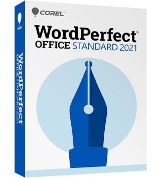 Corel WordPerfect Office Standard 2021 1 User Deutsch/Multilingual (unbegrenzte Laufzeit, kein Abo) (LCWP2021ML1)