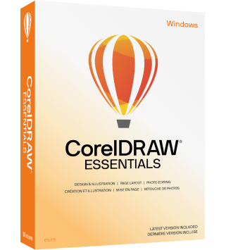 Corel CorelDRAW Essentials 2024 für Windows 1 Gerät Deutsch/Multilingual (unbegrenzte Laufzeit, kein Abo) (ESDCDE2024)