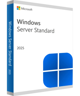 Microsoft Windows Server 2025 Standard 64-Bit 24 Cores Deutsch/Multilingual Download (EP2-17544) (Dauerlizenz)