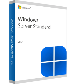 Microsoft Windows Server 2025 Standard 64-Bit 24 Cores Deutsch/Multilingual Download (EP2-17544) (Dauerlizenz)