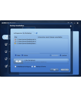AOMEI Backupper Professional für Windows 2 PCs (Dauerlizenz) mit E&R Cashback