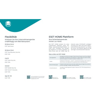ESET Small Business Security 10 Geräte 2 Jahre für Windows/Windows Server/macOS/Android (aktuelle Version) mit E&R Cashback