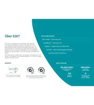 ESET Small Business Security 10 Geräte 2 Jahre für Windows/Windows Server/macOS/Android (aktuelle Version) mit E&R Cashback