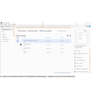 Adobe Acrobat Pro 2020 für Windows 1 Gerät Deutsch/Multilingual (Dauerlizenz) (65310996)