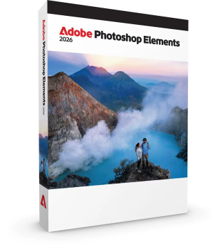 Adobe Photoshop Elements 2026 für Windows/macOS 1 User 3 Jahre Deutsch/Multilingual (30013298)