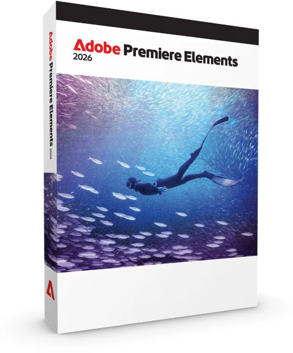 Adobe Premiere Elements 2026 für Windows/macOS 1 User 3 Jahre Deutsch/Multilingual (30013435)
