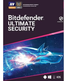 Bitdefender Ultimate Security Family 2026 für PC/Mac/iOS/Android 25 Geräte 1 Jahr Deutsch/Multilingual (Multi-Device)
