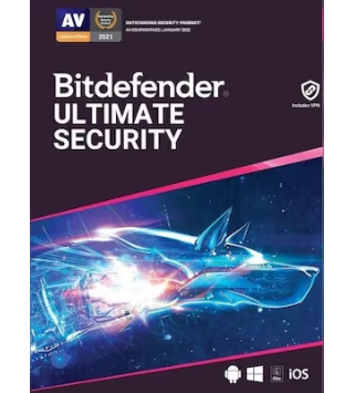 Bitdefender Ultimate Security Family 2026 für PC/Mac/iOS/Android 25 Geräte 1 Jahr Deutsch/Multilingual (Multi-Device)