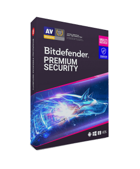 Bitdefender Premium Security Individual 2026 für PC/Mac/iOS/Android 5 Geräte 1 Jahr Deutsch/Multilingual (Multi-Device)