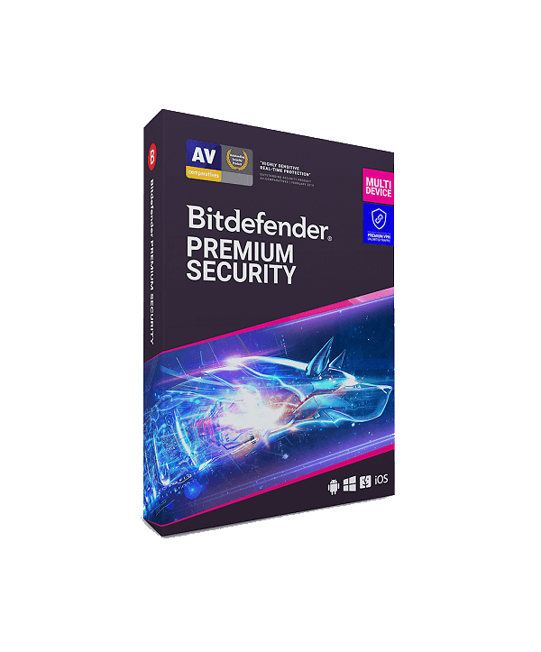 Bitdefender Premium Security Individual 2026 für PC/Mac/iOS/Android 5 Geräte 1 Jahr Deutsch/Multilingual (Multi-Device)