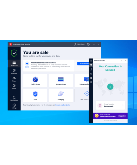 Bitdefender Total Security | 5 Geräte | 2 Jahre Schutz