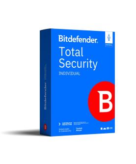 Bitdefender Total Security Individual 2026 für PC/Mac/iOS/Android 5 Geräte 2 Jahre Deutsch/Multilingual (Multi-Device)