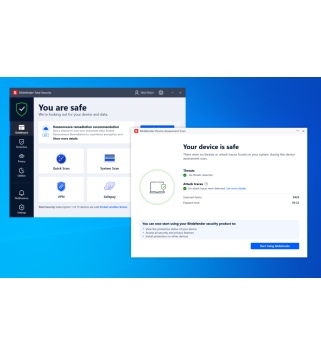 Bitdefender Total Security Family| 25 Geräte | 1 Jahr Schutz